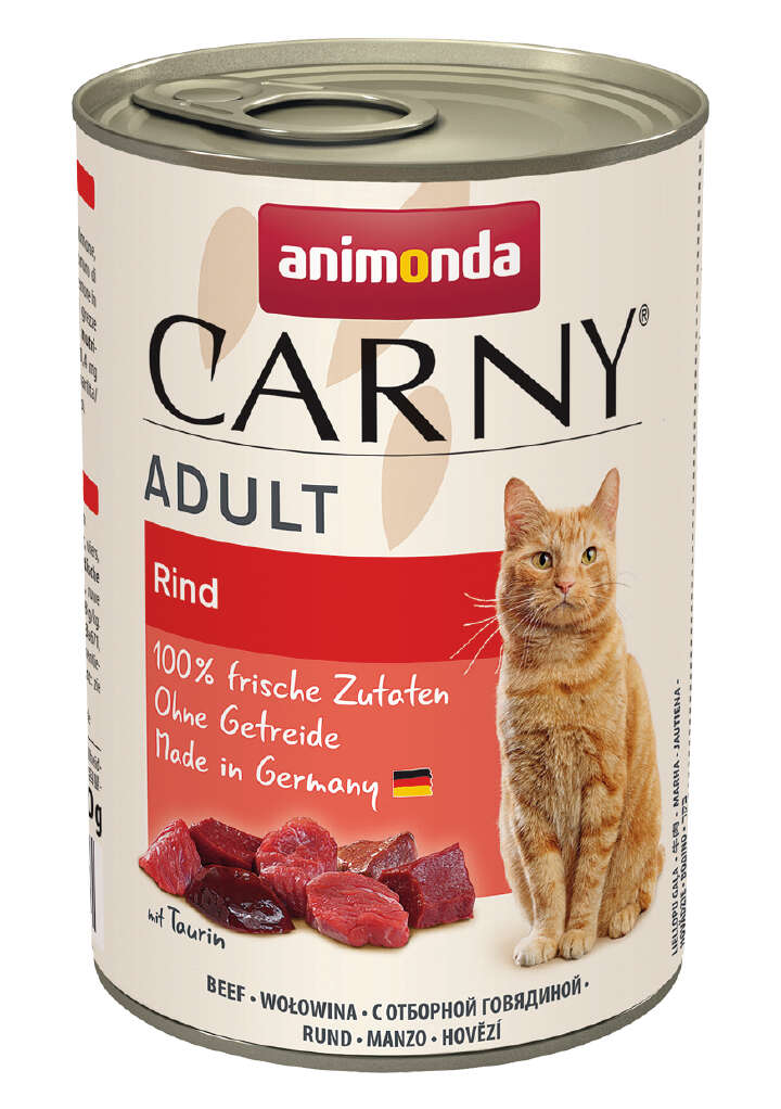 animonda Katzen-Nassfutter Carny Adult Rind pur